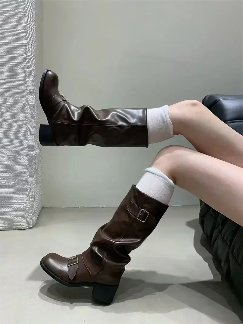 CHELSEA CHUNKY BOOTS