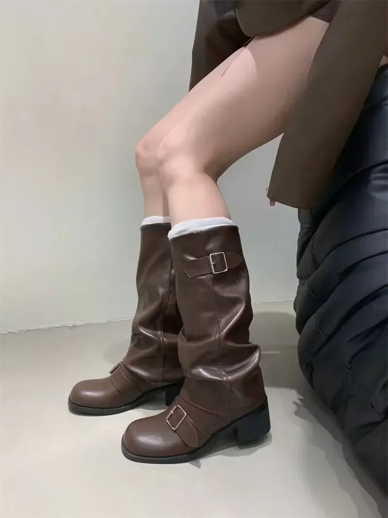 CHELSEA CHUNKY BOOTS